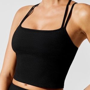 Carbon 38 Ribbed Cami Bra *New without tags*